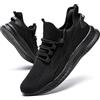 IVQDZL Scarpe Uomo Ginnastica Eleganti Running Trekking Scarpe Palestra Corsa Comode Tennis Sportive Lavoro Casual Sneakers Uomo Bianche 42 EU
