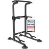 DH FitLife Power Tower Dip Station | Barra per Trazioni Autoportante | Dip Parallele Calisthenics | Stazione Fitness Multifunzionale | Power Rack for Home Gym | Allenamento della Forza a Casa