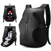 WEPLAN Zaino Moto Uomo Donna Zaino per Casco Impermeabile Zaino da Moto con Portacasco Borsa Porta Casco Moto Cinturino per Casco da Moto,Nero
