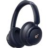 Soundcore Cuffie ibride Anker Q30 canc. attiva rumore mod. multiple, suono alta ris, 40 ore di ripr, chiamate chiare, ric. rapida, auricolari morbidi, cuffie Bluetooth, viaggi, ufficio e casa