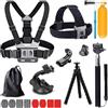YEHOLDING 13-in-1 Accessori per Gopro, Kit Accessori per Action Cam Compatibile con GoPro Hero 13 12 11 10 9 8 Max 7 6 5 4 Black SJ4000 e Altre Fotocamere Sportive
