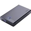 SSK Case Esterno Hard Disk 3.5", USB 3.0 Enclosure Hard Disk Esterno Case per 2,5 3,5 pollici SATA SSD/HDD fino a 20TB Supporta UASP TRIM per Windows Linux Mac OS, PS4, Xbox