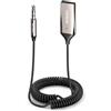 UGREEN Ricevitore Bluetooth 5.3 con Jack AUX da 3,5mm e Adattatore Audio Wireless USB con Microfono Incorporato e Cavo per Auto Altoparlante Domestico Amplificatore