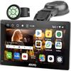 ATOTO Stereo Auto Android QLED Da 7 Pollici, Audio Car portatile Con 2+32GB, CarPlay Wireless & Android Auto, Mirror Link, Tracciamento GPS, Doppio Bluetooth, WiFi, USB, HDMI, P907SD