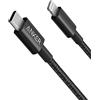 Anker Cavo USB-C a Lightning, nuovo cavo di ricarica da USB-C a Lightning in nylon di Anker per [certificato Apple MFi] per iPhone 14/13/12/11 Pro/X/XS/XR/8 Plus/AirPods Pro, supporta Power Delivery (1 m)