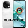 UMIDIGI G9T Smartphone Android 14 8GB Ram 128GB Rom 1TB Telefono Cellulare 6.75" HD 90Hz,13MP 5MP Cellulari 5000mAh Batteria,Dual SIM,Fingerprint Face ID,2.4G 5G WiFi GPS OTG 2024