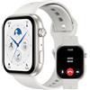 HONOR CHOICE Watch 2i, Bluetooth Calling Smart Watch, AMOLED da 1,85 pollici,14 Giorni di Standy, Spo2, 1ATM, IP68, Compatibile con Android e iOS, Bianco