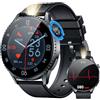 Motsfit Orologio Smartwatch Uomo Sano Orologi: 1.56" AMOLED Fitness Tracker con ECG HRV PPG Acido Urico SPO2 Pressione Sanguigna Sonno Pulsante SOS Torcia Integrata LED 100+ Sportive Compatibile iOS e Android