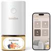 SenseFlow Diffusore di Oli Essenziali Wi-Fi SF101S - Ultrasuoni Senza Acqua Profumatore per Ambienti, 100% Vegetale, Aroma 120 Giorni, LED, Ideale per Casa, Hotel e Studio - Fioritura Agrumata Noir