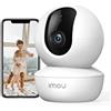 Imou Telecamera WiFi Interno 1080P Videocamera Sorveglianza Interno WiFi, Rilevamento Umano, Tracciamento del Movimento, Audio Bidirezionale, Rotazione a 360° Compatibile con Alexa Ranger SE
