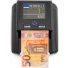 ZENACASA Rilevatore Verifica Banconote False e Conta Moneta euro 2 in 1 INSERTO UNO PER UNO - Rileva Banconote False UV/MG/IR per Banconote Euro e Dollari Finti, False Sterline - Portatile Compatto e Leggero