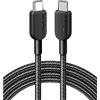 Anker Cavo USB C (2.0), (60W/3A) Cavo di ricarica USB C ricarica rapida per iPhone 15, Samsung Galaxy S22, iPad Pro 2021, iPad Mini 6, iPad Air 4, MacBook Pro 2020, Switch (180 cm)