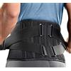 FREETOO Fascia Lombare Supporto Schiena,Regolazione della Fascia Schiena Con 7 Stays,Allevia il Dolore Dlla Vita Fascia Lombare Posturale,Supporto Lombare Per La Scoliosi Sciatica,L(Vita 110-135 CM)