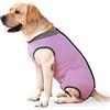 HEYWEAN Body Cane Post Operatorio Femmina Tutina Post Operatoria Cane Pigiama per Cani Tuta Post Operatoria Cane Body Cane Post Intervento Body Chirurgico Cane Protezione Postoperatoria Vestito Cane
