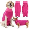 HEYWEAN Body Post Operatorio Cane Tutina Post Operatoria Cane Body Cane Post Operatorio Femmina Body Chirurgico Cane Maschio Tuta Recupero Cane Pigiama Cane Vestito Cane Sterilizzazione Maglietta Cane
