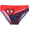 Spiderman Marvel Spider-Man - Costume da bagno slip bambino, Poliestere