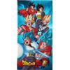 Anime e manga Dragon Ball Super - Telo Mare / Asciugamano per bambini, asciugatura rapida, ultra morbido, 140cm