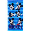 Topolino - Mickey Mouse Disney Topolino - Telo Mare / Asciugamano per bambini, asciugatura rapida, ultra morbido, 140cm