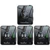 2.4GHz Wireless Earphone Monitor System 2 Cuffie Monitoraggio Audio Wireless 4G con Risoluzione Sonora Migliorata