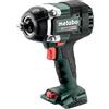 metabo Avvitatore a percussione a batteria SSW 18 LTX 800 BL - 18 V, coppia 800 Nm, quadrato esterno 1/2, 12 livelli di coppia - motore brushless, modalità APS, luce di lavoro a LED, alloggiamento in