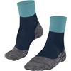 FALKE Tk2 Explore Cool Short W Sso Lyocell Filo Funzionale Spessi Antivesciche, Calzini da escursionismo Donna, Blu Blue Pond 6598, 35-36