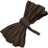 Aerzetix - C77242 - Nastro bordatore 9 Metri x 10mm - in Cotone - Colore Marrone Scuro - passamaneria gallone Abbigliamento Cuscini trapunte