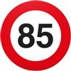 DankeDir! Grazie! Cartello stradale per 85 anni, in plastica, regalo per 85° compleanno, idea regalo per compleanno a 5 tempi, decorazione di compleanno, decorazione per feste, accessori per feste, biglietto