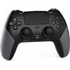 LATEC Controller Wireless per PS4 Gamepad Bluetooth Compatibile con P4/PS-4 PRO/PS-4 Slim Joystick P4 Wireless con Doppio Shock/Sei-Assi/TouchPad/Funzione Turbo