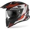 AIROH CASCO COMMANDER BOOST ORANGE MATT XS