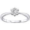 SILVEGO Anello di Fidanzamento in Argento 925 con Swarovski® Zirconia, JJJR0849sw