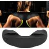 Alomejor Squat Pad da Bilanciere Collo e Spalle Supporto Pad per Sollevamento Pesi Palestra Affondi e Spinte Dell'anca(Nero)