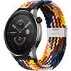Niboow Cinturino per Amazfit Bip 5/GTR 4/GTR 3 PRO/GTR 3/GTR 2 eSIM/GTR 2e/GTR 47mm, 22mm Intrecciato Sportivo Nylon Cinturini per Amazfit Cheetah/Cheetah PRO/Stratos 3/Stratos 2s/Stratos - Colorato