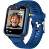 EUNICECG Smartwatch Bambini Orologio Bambino Bambina 24 Giochi Telecamera Musicale Controllo- Parentale Contapassi 13 Sveglia Digitale Regalo di -Compleanno -Natale Giocattoli 3 4 5 6 7 8 9 10 Anni