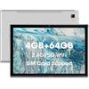 qunyiCO Android Tablet 10 inch Tablets Y20 (10.1''), 4G Dual SIM, 4GB RAM + 64GB ROM, 8000mAh, 1280x800 IPS, 5MP+13MP Dual Camera, 5G / 2.4G Dual WiFi, Type C/OTG/GPS