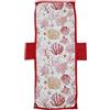 Generico Telo coprilettino Mare Microfibra Tasche Laterali Elastici Antiscivolo 70x190 cm