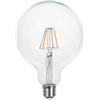 V-TAC Lampadina LED Filamento Globo con Chip Samsung e Attacco E27-10W (Equivalenti a 75W) G120-1055 Lumen - G125 - Lampadine LED Massima Efficienza e Risparmio Energetico - 5500K Bianca Fredda