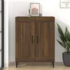 Festnight Credenza Soggiorno Moderno, Madia 2 Ante, Credenza Cucina, Mobile Ingresso Moderno, in Legno Multistrato Rovere Marrone 69,5x34x90 cm
