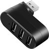Generic Hub USB: hub USB 3.0 a 3 porte con 2 porte USB 2.0 | Adattatore di espansione ad alta velocità per PC, laptop, desktop, XPS, Pro, unità flash USB, HDD mobile | Design compatto e durev