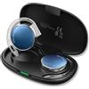 Micool On Ear Cuffie Bluetooth V5.3 con Clip Sport, cuffie wireless sovraurali con luce respiratoria, Auricolari Bluetooth con 4 microfoni, auricolari con gancio per l'orecchio Comfort Fit