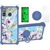 Generic Cover per brondi Amico Smartphone XL Custodia Compatibile con brondi Amico Smartphone XL Custodia per Telefono [con Protezione dello Schermo in Vetro temperato][Glitter Oro+Luminoso] JSL-SZH