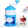 Shyllin Tritaghiaccio,Ice Slush Machine，Macchina per Rasoio per Ghiaccio Con Neve，Slush Machine，Ottimo per Frullati e Ghiaccio Tritato - Senza BPA (Blu)