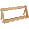 Mulaibdin Porta Spezie per Cucina, Portaspezie da Appoggio, Organizer Cucina Spezie, Porta Spezie in Legno, Mensole Cucina Piccolo,Scaffale Salvaspazio per Barattoli Spezie, Piante Grasse