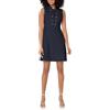 Tommy Hilfiger P2kc1kad Vestito, Sky Captain, 44 Donna
