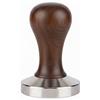 VIA CREMA Pressino Caffè Professionale 51mm Coffee Tamper Macchine Caffè Espresso Made in Italy by Motta (51 mm, Marrone)