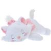 Disney Store Official Peluche Grande Minou addormentata, 47 cm, Grazioso Gatto Bianco Peluche, Adatto dalla Nascita, 0+
