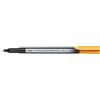 Pentel Pointliner Colour S40 - Penna a punta fine, 0,4 mm, colore giallo tramonto (12 pezzi)