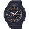 G-Shock Casio GMA-S2100-1AER - Orologio da polso da uomo con cinturino in resina sportiva al quarzo e cassa quadrante nero digitale nero, Moderno