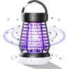 Adiwo Lampada Antizanzare Elettrica, UV Zanzariera Elettrica 2 in 1,Sospensione, Lampada Zanzare, Lampada Repellente Mosche con Luce per Al Chiuso, Sul Tetto, In Giardino, In Campeggio, In Viaggio