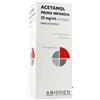 Acetamol Prima Infanzia Sciroppo 100 Ml 125 Mg/5 Ml