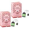 English Tea Shop | Tisana BIO Modellante a Base di Tè Verde Cannella Ginseng - 2 x 20 Filtri in Eco Box (60 Gr) | Miscela Tè Verde e Spezie Vitalizzante